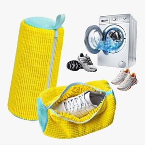 NEW 2 PIECE SHOE SNEAKER LAUNDRY BAG FOR THE WASHING MACHINE & DRYER
